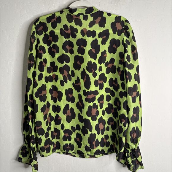 Blumarine Blugirl Silk Leopard Short Set - Picture 9 of 12